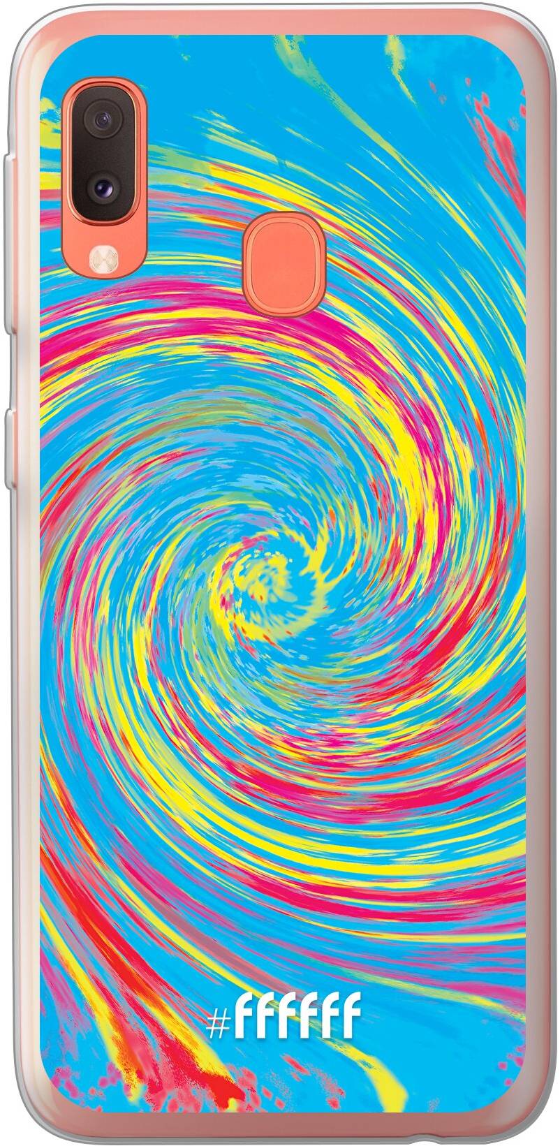 Swirl Tie Dye Galaxy A20e
