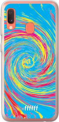 Swirl Tie Dye Galaxy A20e