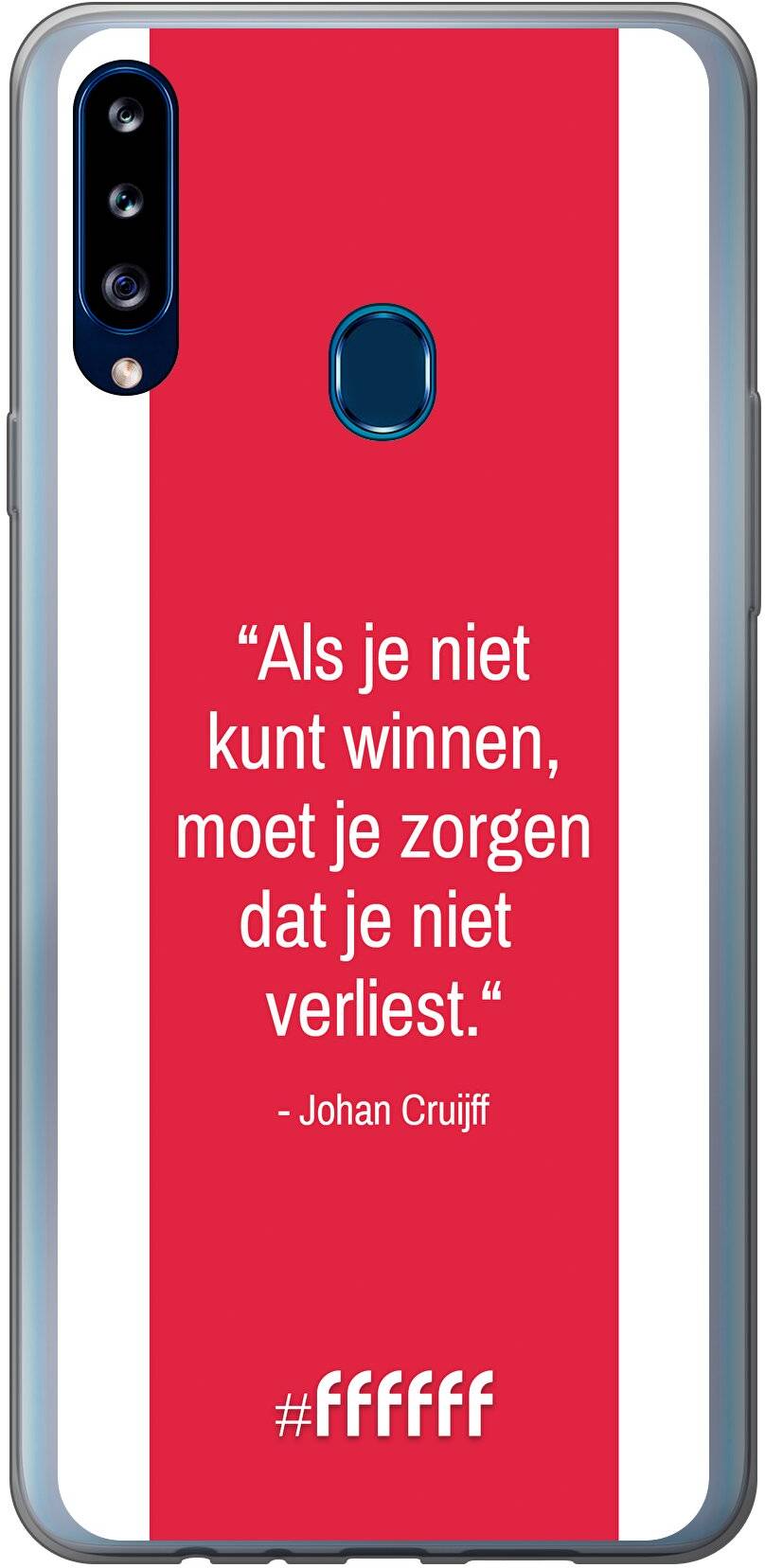AFC Ajax Quote Johan Cruijff Galaxy A20s