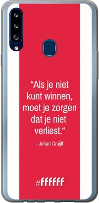AFC Ajax Quote Johan Cruijff Galaxy A20s
