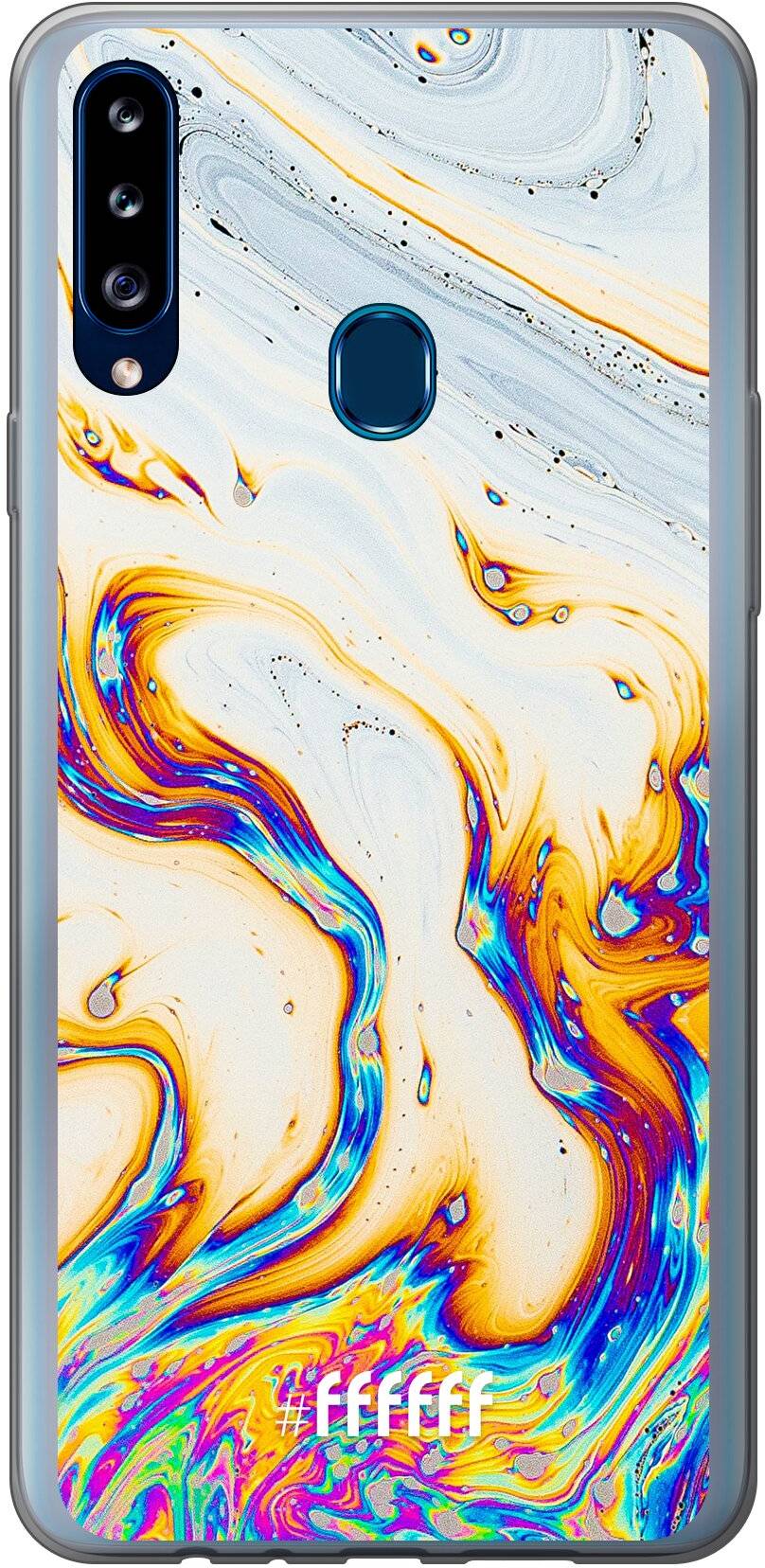 Bubble Texture Galaxy A20s