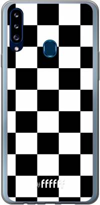 Checkered Chique Galaxy A20s