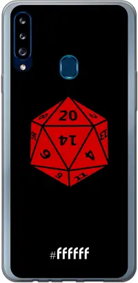 D20 - Black Galaxy A20s