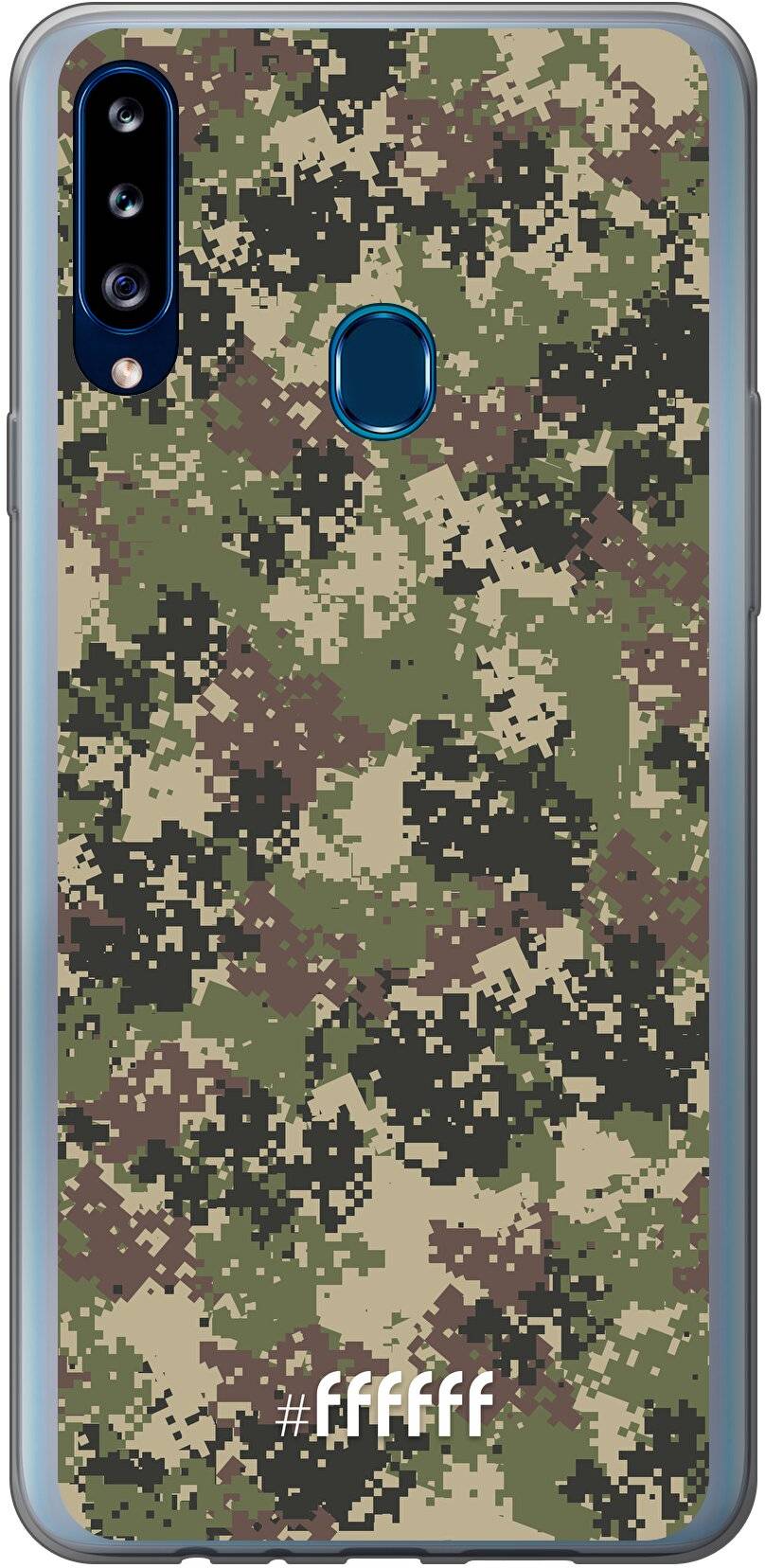 Digital Camouflage Galaxy A20s