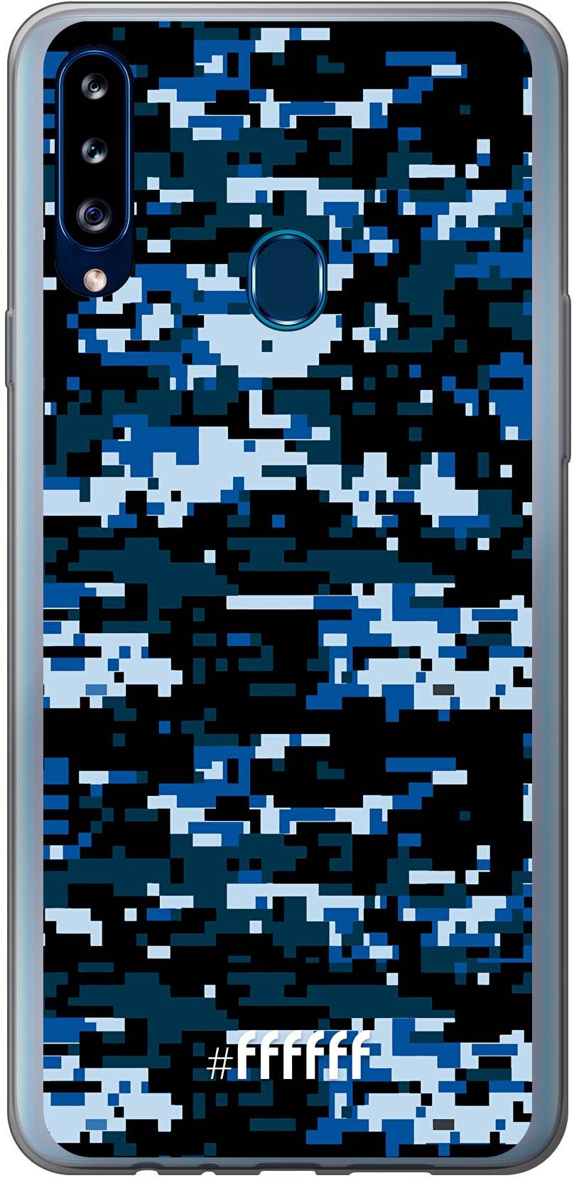 Navy Camouflage Galaxy A20s