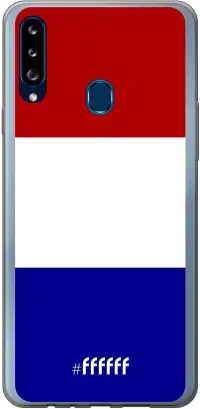 Nederlandse vlag Galaxy A20s