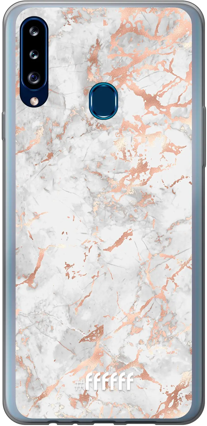 Peachy Marble Galaxy A20s