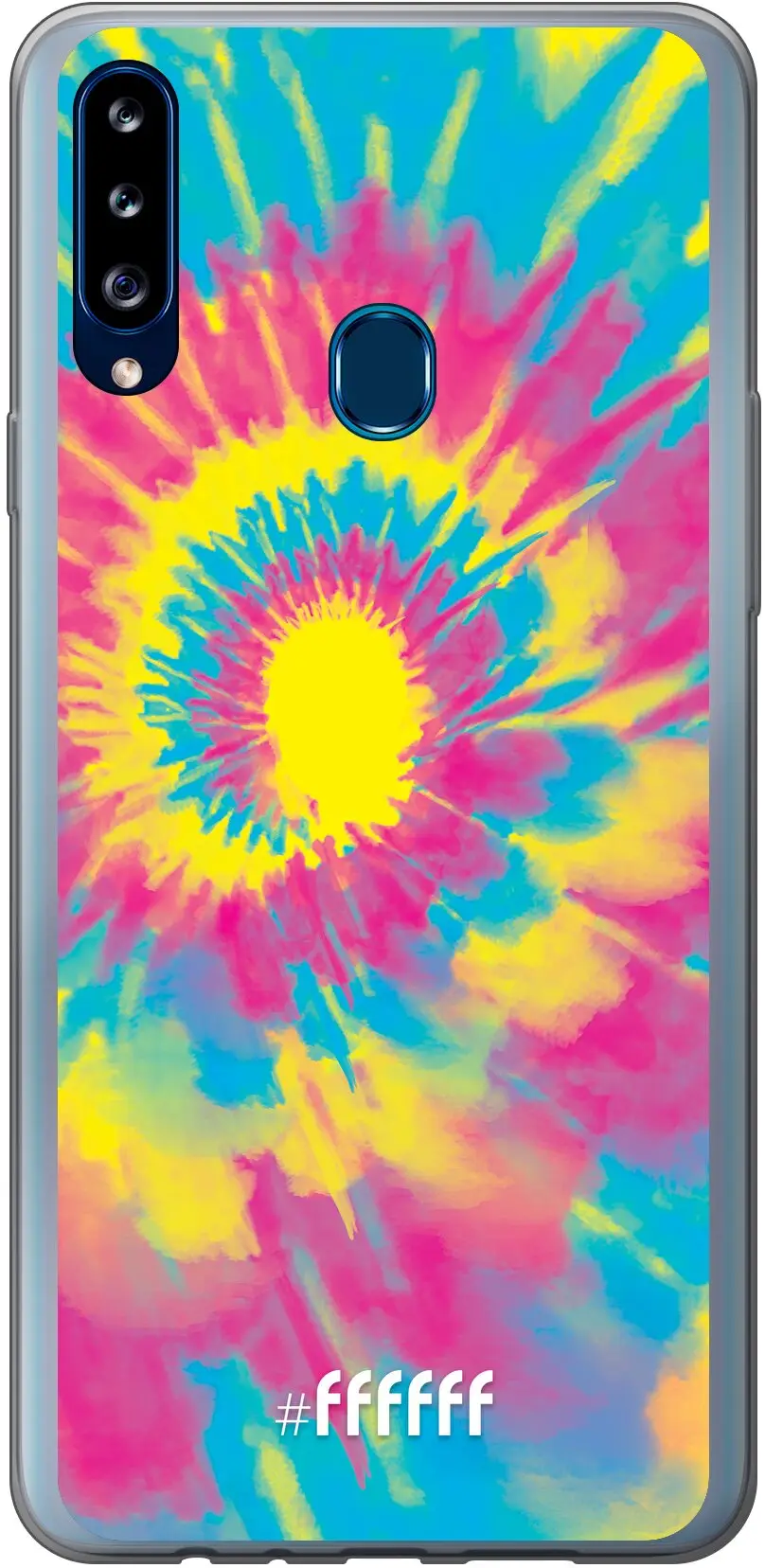 Psychedelic Tie Dye Galaxy A20s