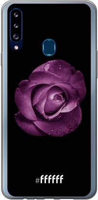 Purple Rose Galaxy A20s