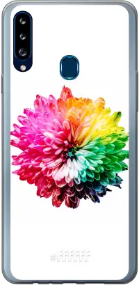 Rainbow Pompon Galaxy A20s