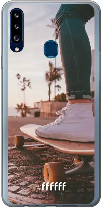 Skateboarding Galaxy A20s