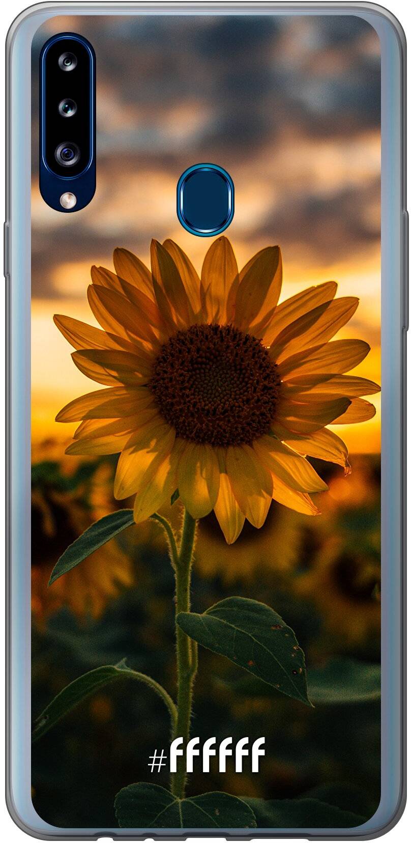 Sunset Sunflower Galaxy A20s