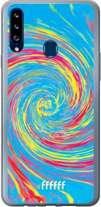 Swirl Tie Dye Galaxy A20s