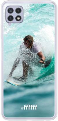 Boy Surfing Galaxy A22 4G