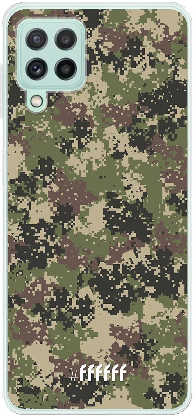 Digital Camouflage Galaxy A22 4G