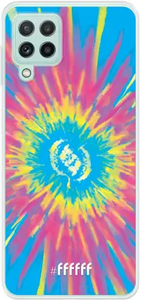 Flower Tie Dye Galaxy A22 4G