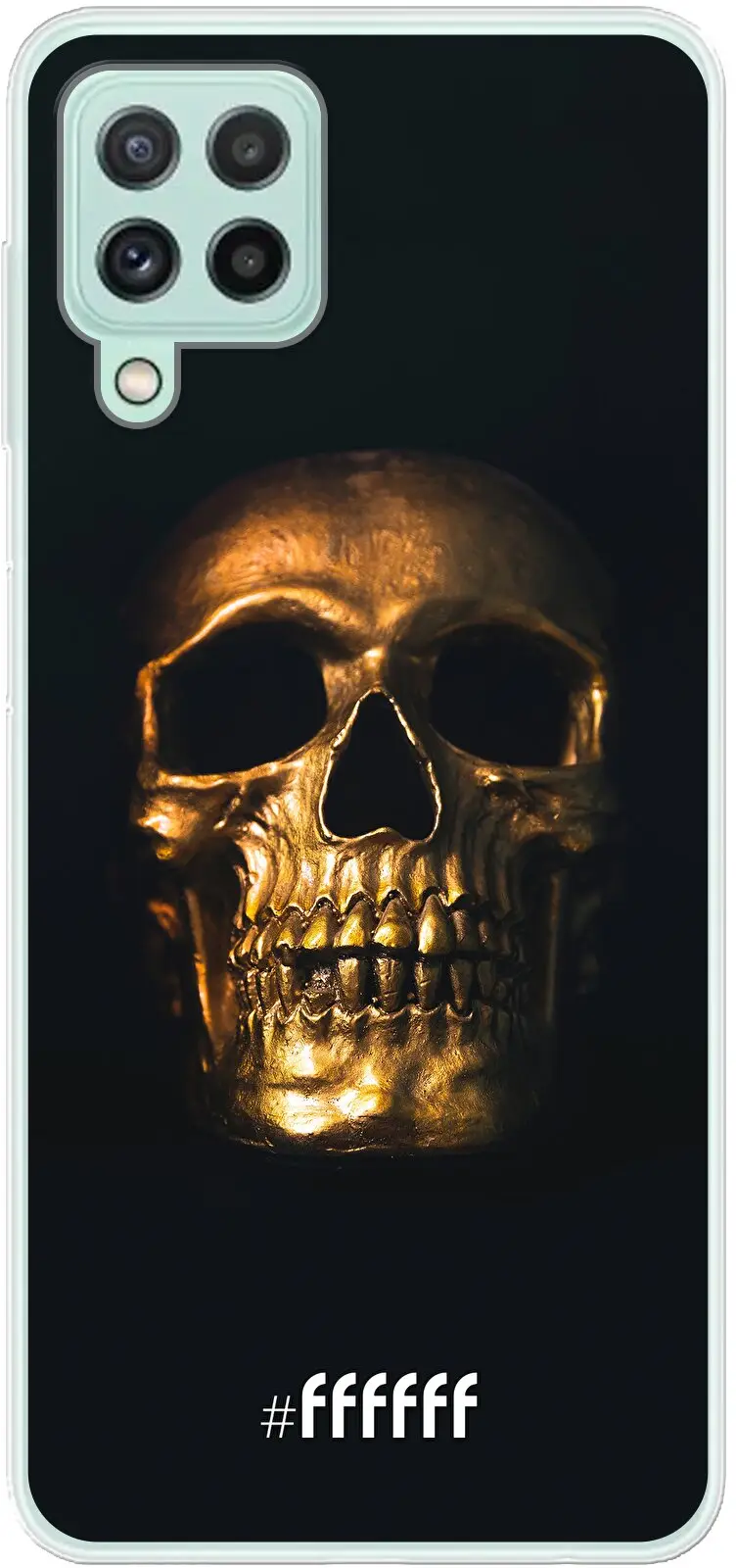 Gold Skull Galaxy A22 4G