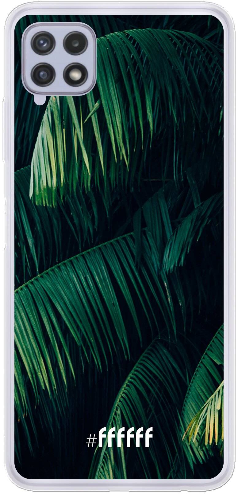 Palm Leaves Dark Galaxy A22 4G
