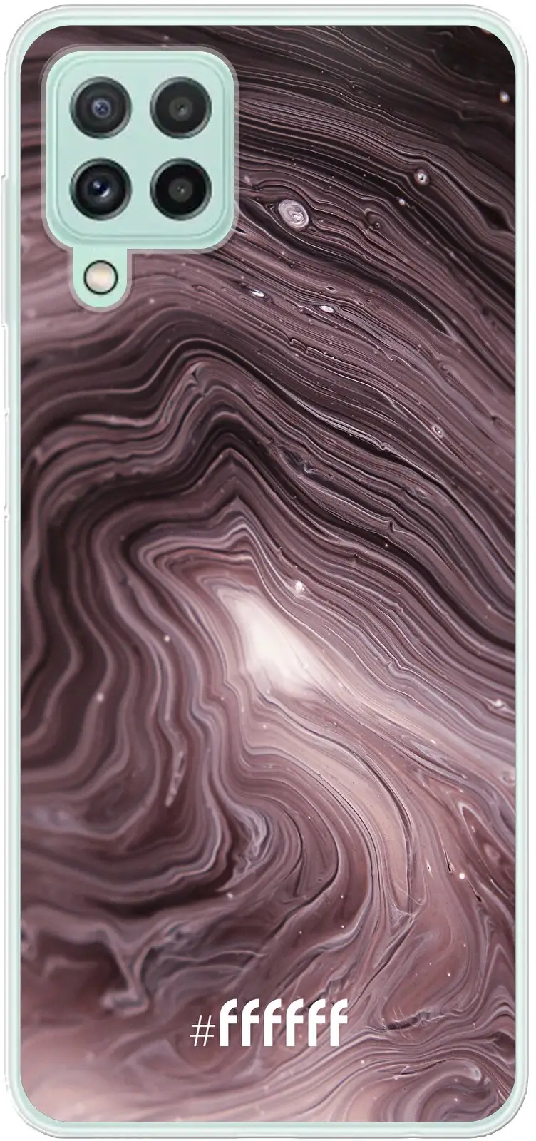 Purple Marble Galaxy A22 4G