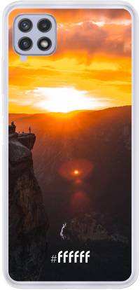 Rock Formation Sunset Galaxy A22 4G