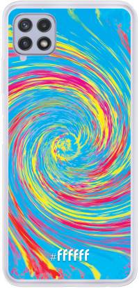 Swirl Tie Dye Galaxy A22 4G
