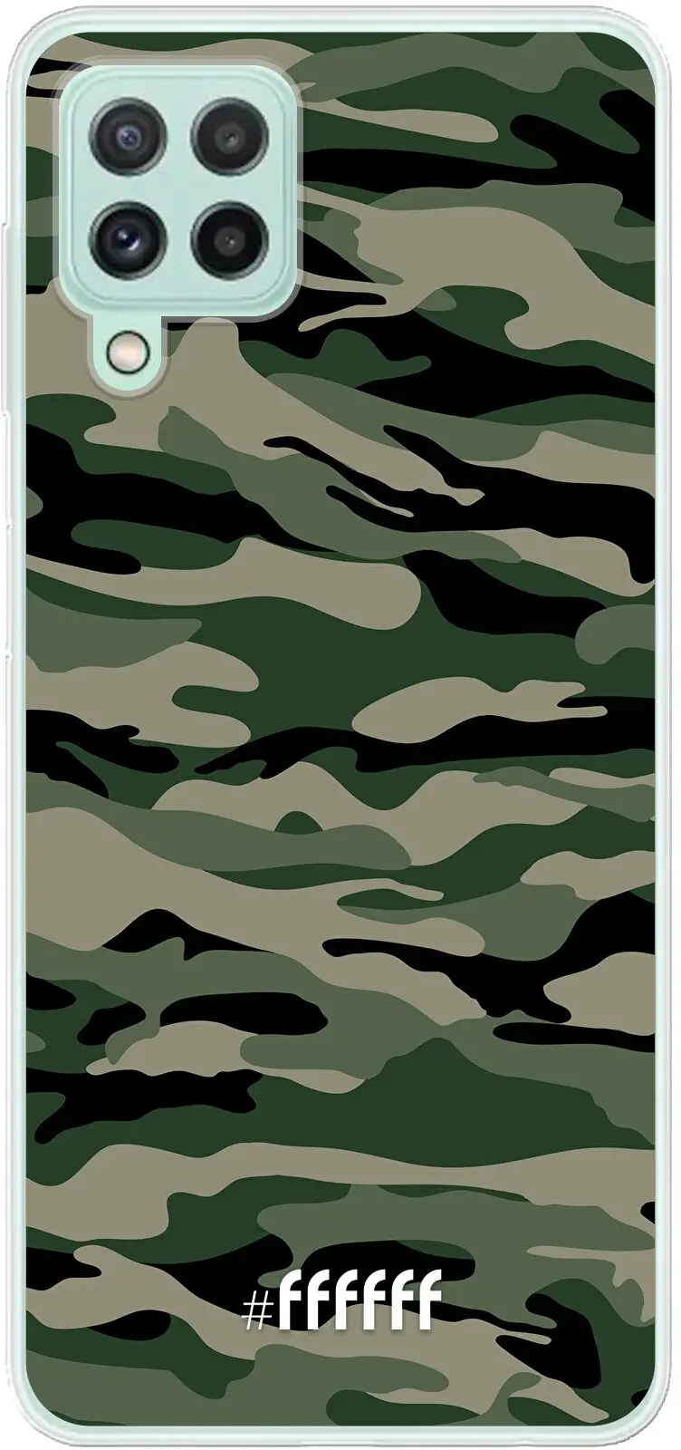 Woodland Camouflage Galaxy A22 4G