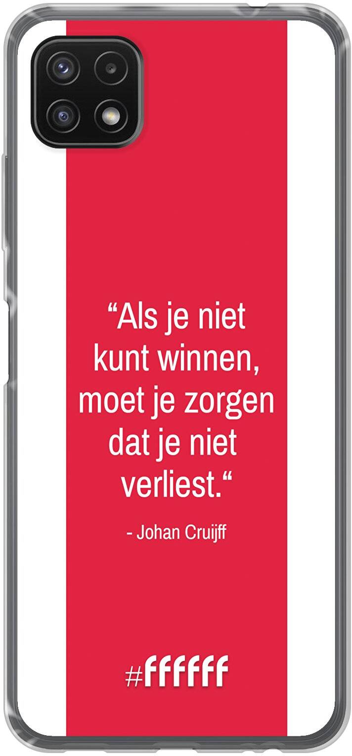 AFC Ajax Quote Johan Cruijff Galaxy A22 5G