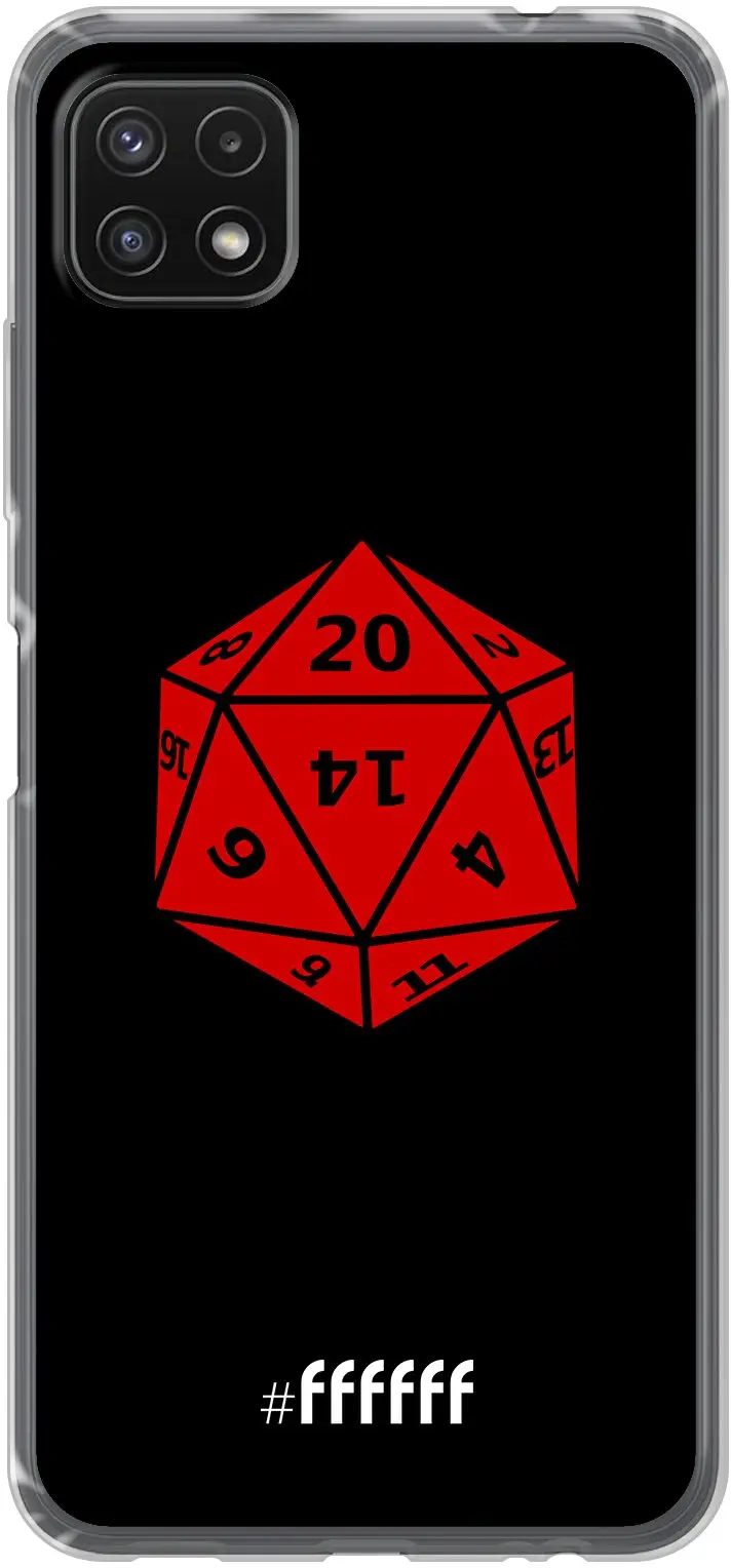 D20 - Black Galaxy A22 5G