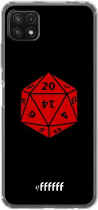 D20 - Black Galaxy A22 5G