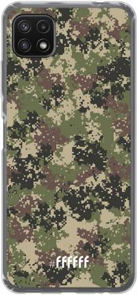 Digital Camouflage Galaxy A22 5G