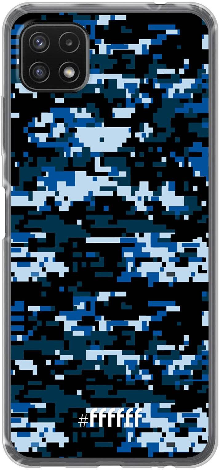 Navy Camouflage Galaxy A22 5G