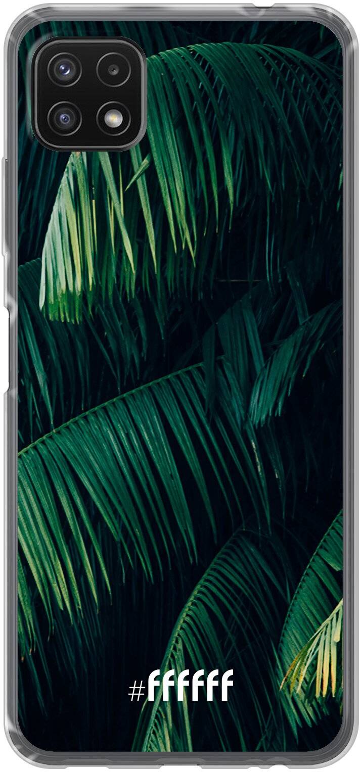 Palm Leaves Dark Galaxy A22 5G