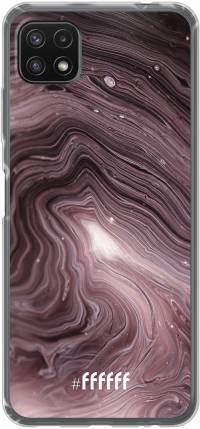 Purple Marble Galaxy A22 5G