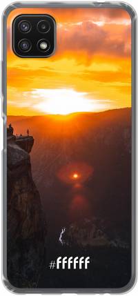 Rock Formation Sunset Galaxy A22 5G