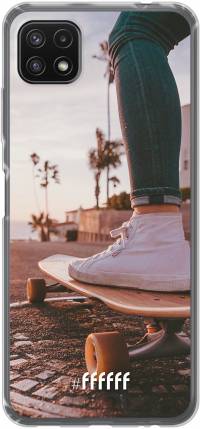 Skateboarding Galaxy A22 5G