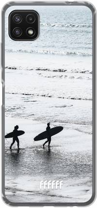 Surfing Galaxy A22 5G