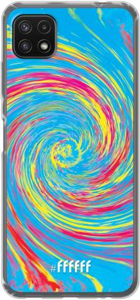 Swirl Tie Dye Galaxy A22 5G