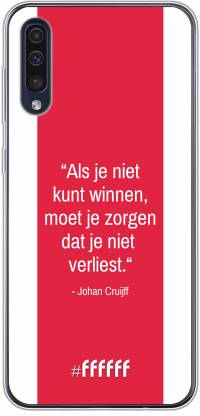 AFC Ajax Quote Johan Cruijff Galaxy A30s