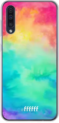 Rainbow Tie Dye Galaxy A30s