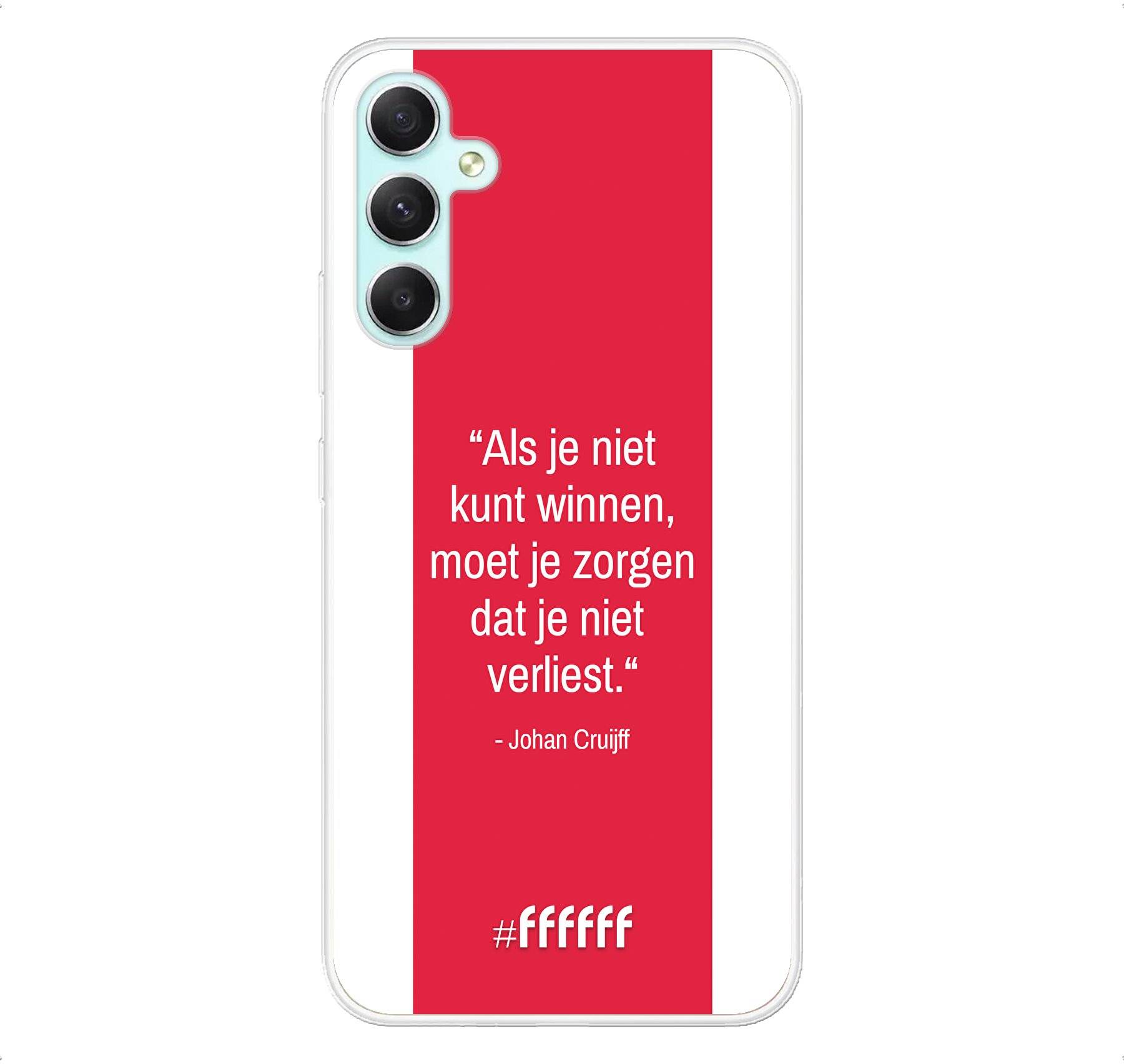 AFC Ajax Quote Johan Cruijff Galaxy A34