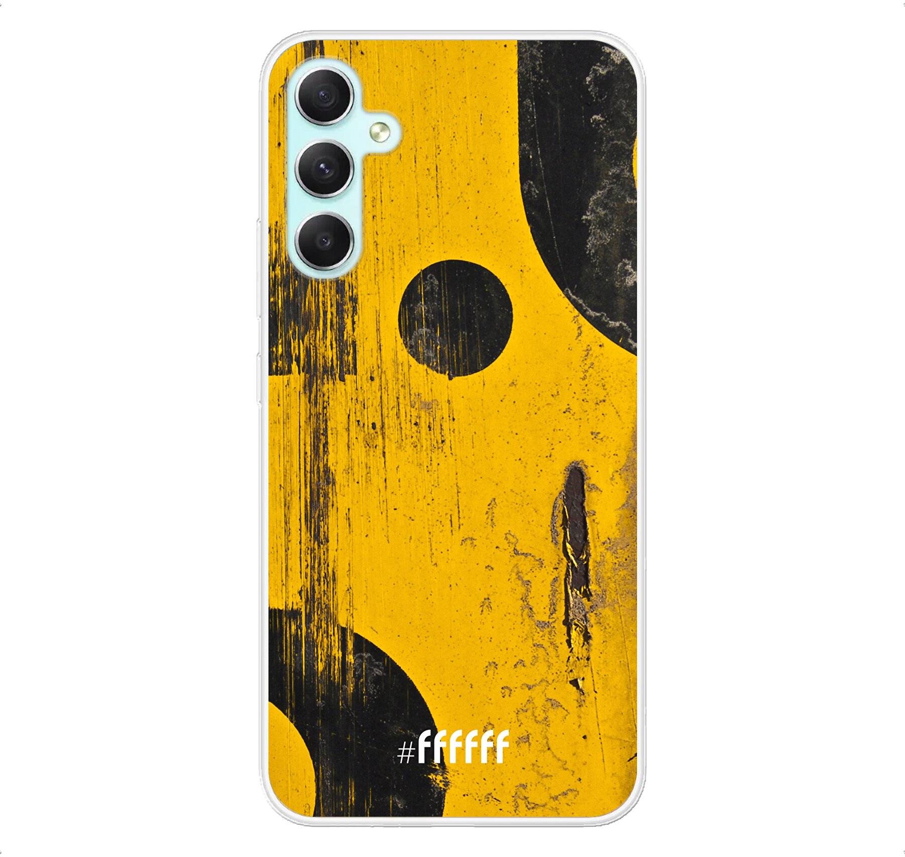 Black And Yellow Galaxy A34