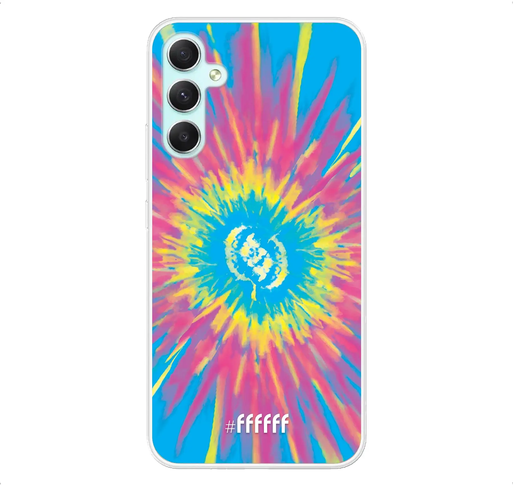 Flower Tie Dye Galaxy A34