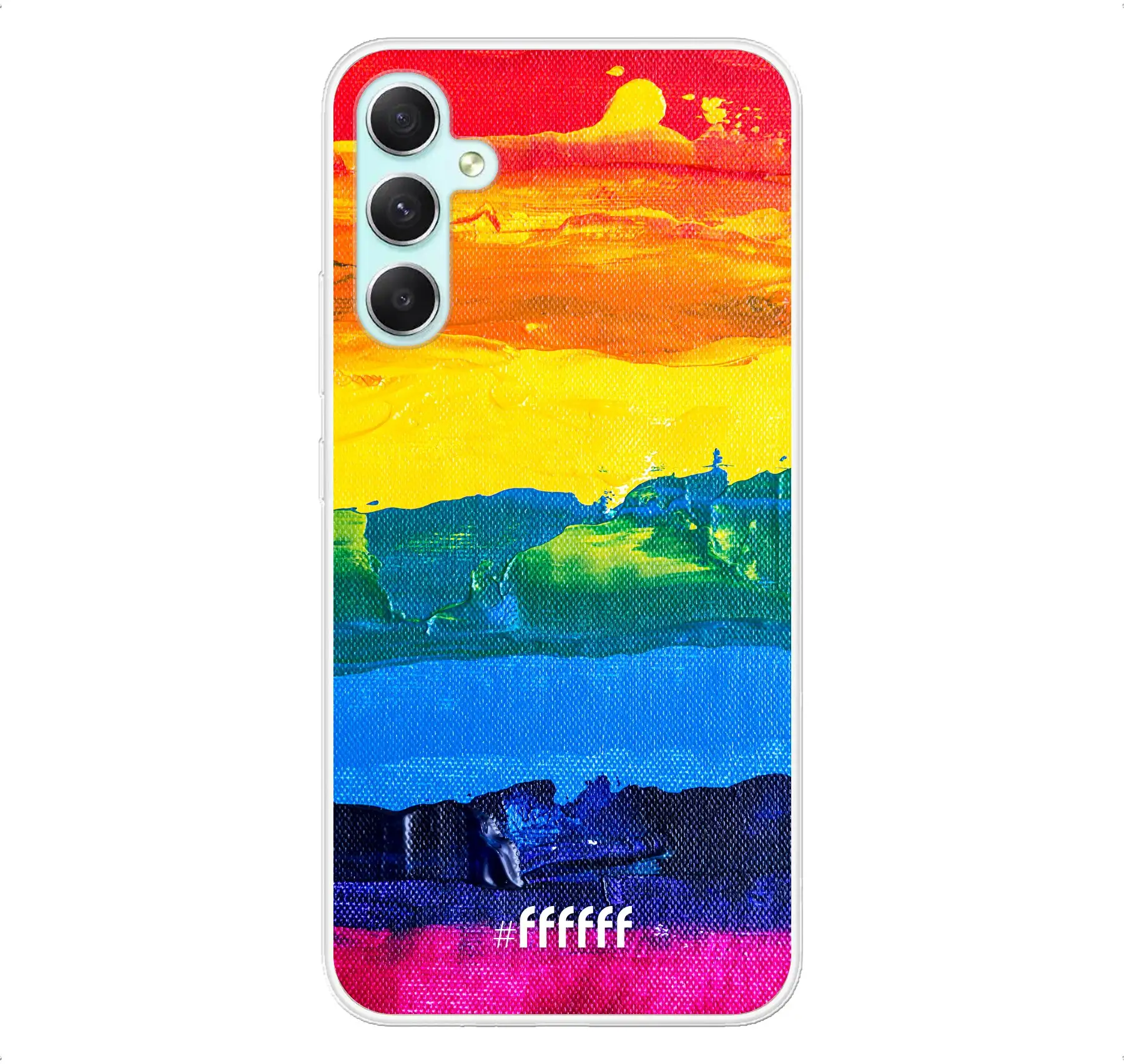 Rainbow Canvas Galaxy A34