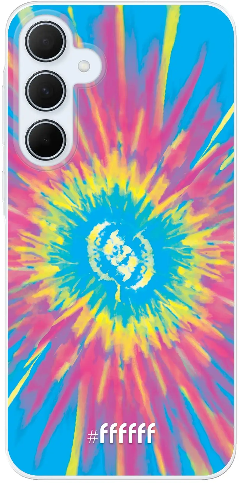 Flower Tie Dye Galaxy A35