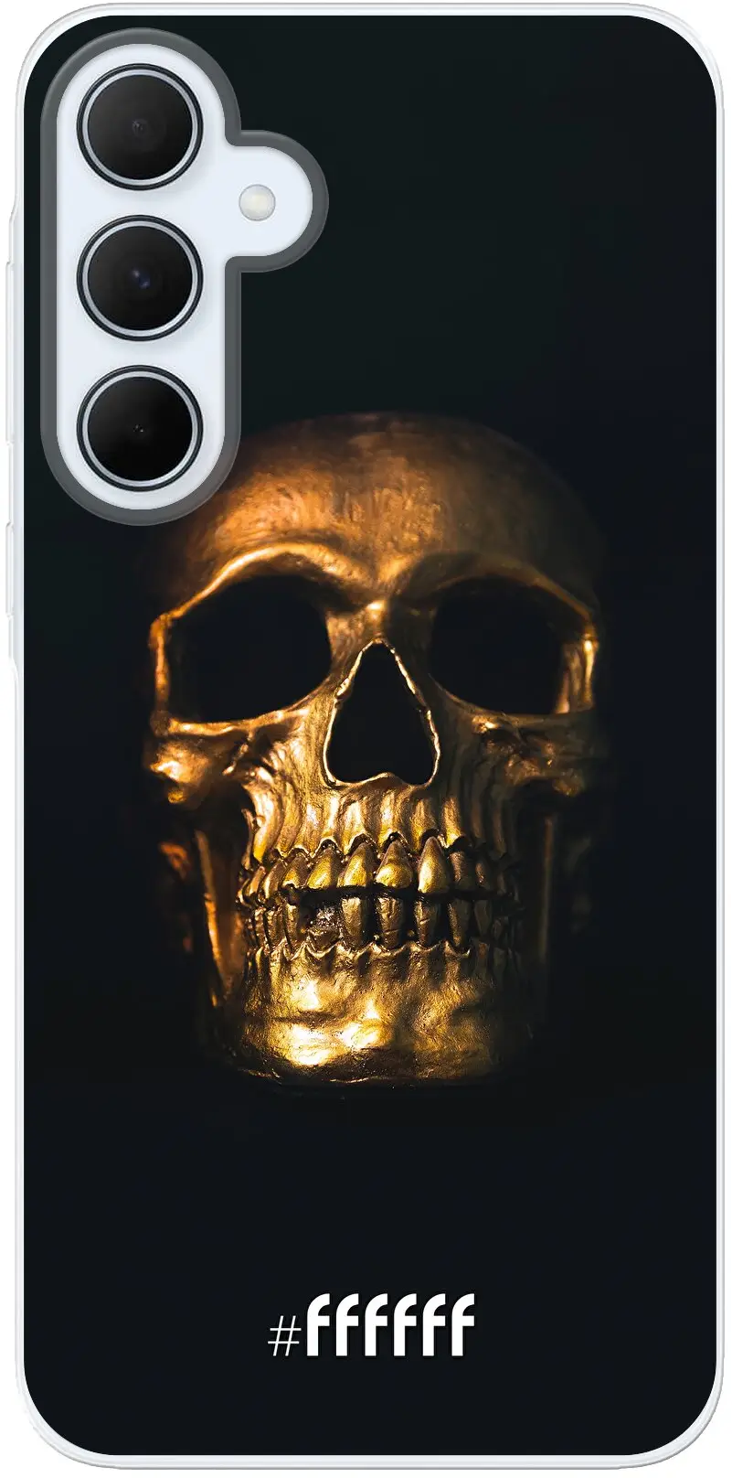 Gold Skull Galaxy A35