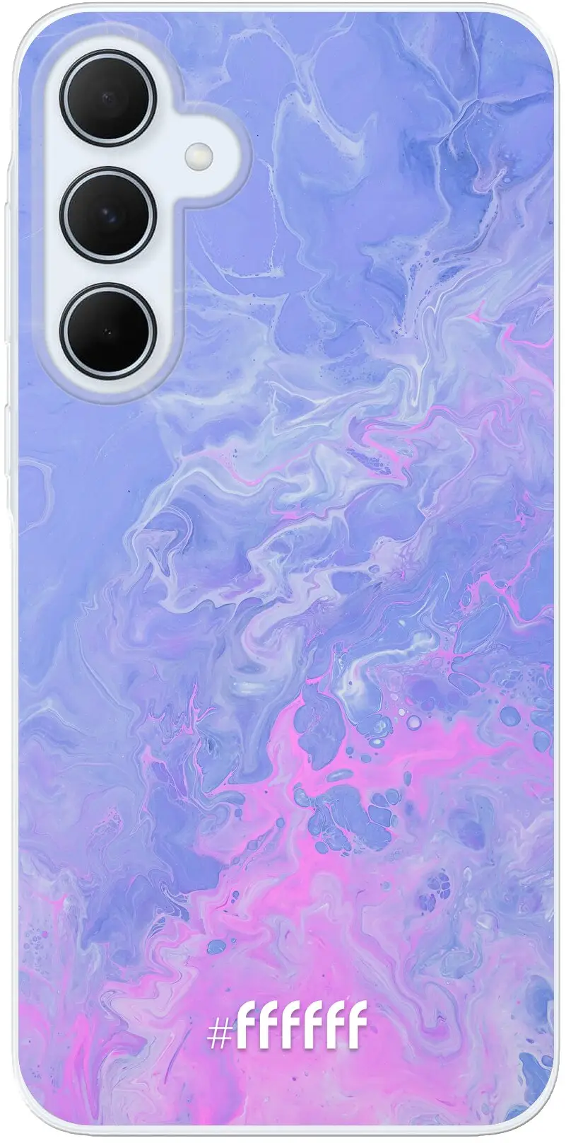 Purple and Pink Water Galaxy A35