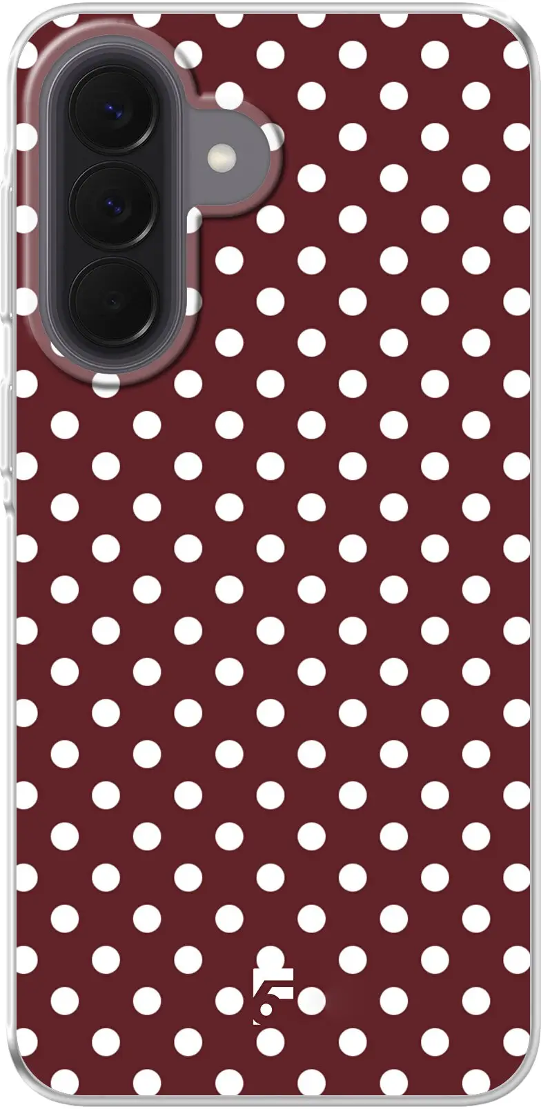 Burgundy Dots Galaxy A37
