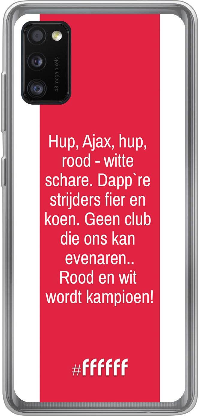 AFC Ajax Clublied Galaxy A41