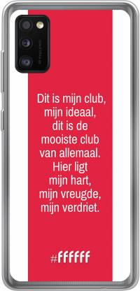 AFC Ajax Dit Is Mijn Club Galaxy A41