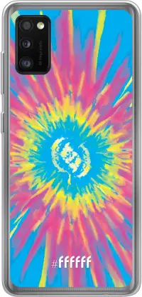 Flower Tie Dye Galaxy A41